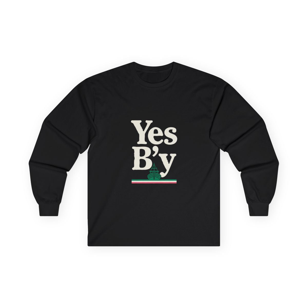 Yes B'y Long Sleeve Tee — Newfoundland Pride Shirt